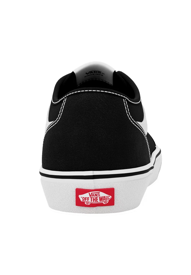 Vans Damas Filmore Decon Zapatillas Medias VN0A45NMIJU Negro Blanco - Imagen 4 de 4