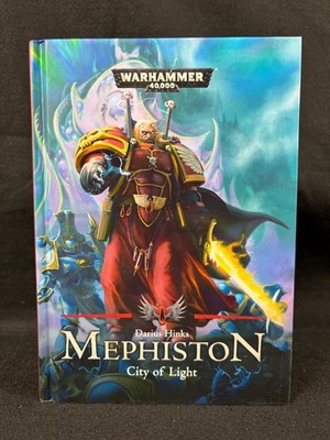 NEW MINT RARE* Mephiston: City of Light - Darius Hinks 1st/1st HARDCOVER LIMITED