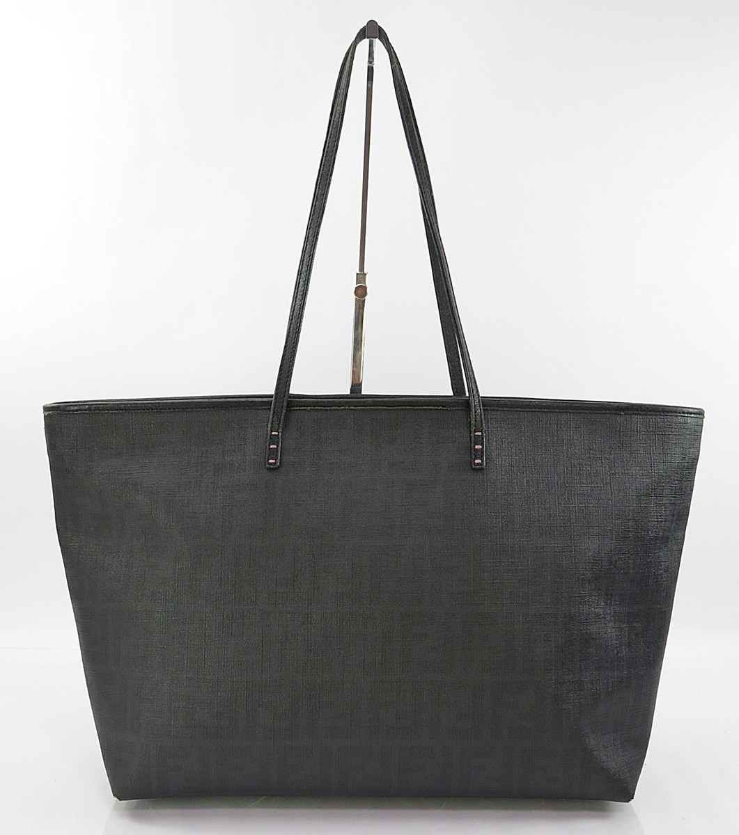 Fendi ハンドバック Fendi Black Nylon/Leather/Snakeskin Medium Monster Eyes Backpack