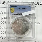 1880-CC  Morgan Silver Dollar $1 PCGS MS66 $1 US Coin Uncirculated