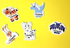 Neopets Lot Of 5 Tags 2002