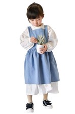 Children Cotton Apron Japanese Style Bib Home Clothes Painting Soft Comfort P...