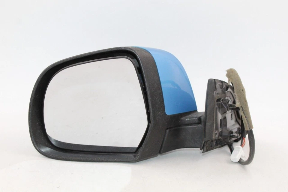 Left Driver Side Blue Door Mirror Power Fits 2011-2012 NISSAN LEAF OEM #39079 - Image 3 of 4
