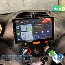 DAB+ Autoradio Für Toyota RAV4 2001-2006 Android 15 GPS Navi Carplay DSP 4G+64GB