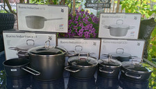 INDUCTION COOKWARE German WMF BUENO 9 PIECE 4...