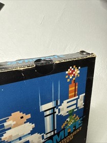 Gyromite (NES) &ndash; Five-Screw Hang Tab Glossy Sticker &ndash; CIB &ndash; Nintendo - With box