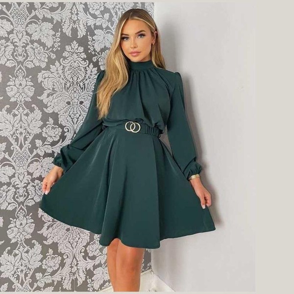 Women Ax Paris Dress Green L