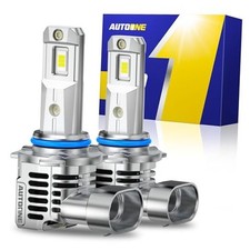 9005 Fog Light Bulbs, 22,000LM with Cooling Fan, HB3 Powersport Fog 9005/HB3