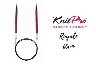 KnitPro Royale Fixed Circular Needles 60cm, All Sizes 3-12mm
