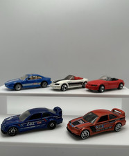 Hot Wheels lot of 5 BMW: 2 M3 GTR- Rare Bronze, 2 M Roadster's, '90 850i
