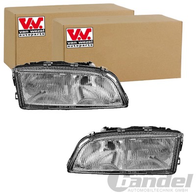 2x VAN WEZEL H7/H7 SCHEINWERFER SET LINKS+RECHTS passend für VOLVO S70 V70
