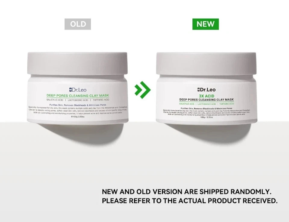 Dr.Leo Amazon White Deep Pores Cleansing & Purifying Clay Mask 100 g ( X 5 )