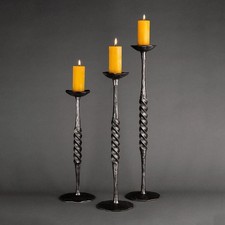 candle stand metal 3 piece