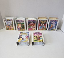 Walt Disney Masterpiece Collection Lot of 7 Vtg 1996 McDonald's Happy Meal Toys
