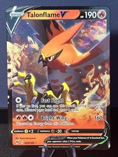 Talonflame V 029/185 Holo Ultra Rare Vivid Voltage Pokemon NM/M