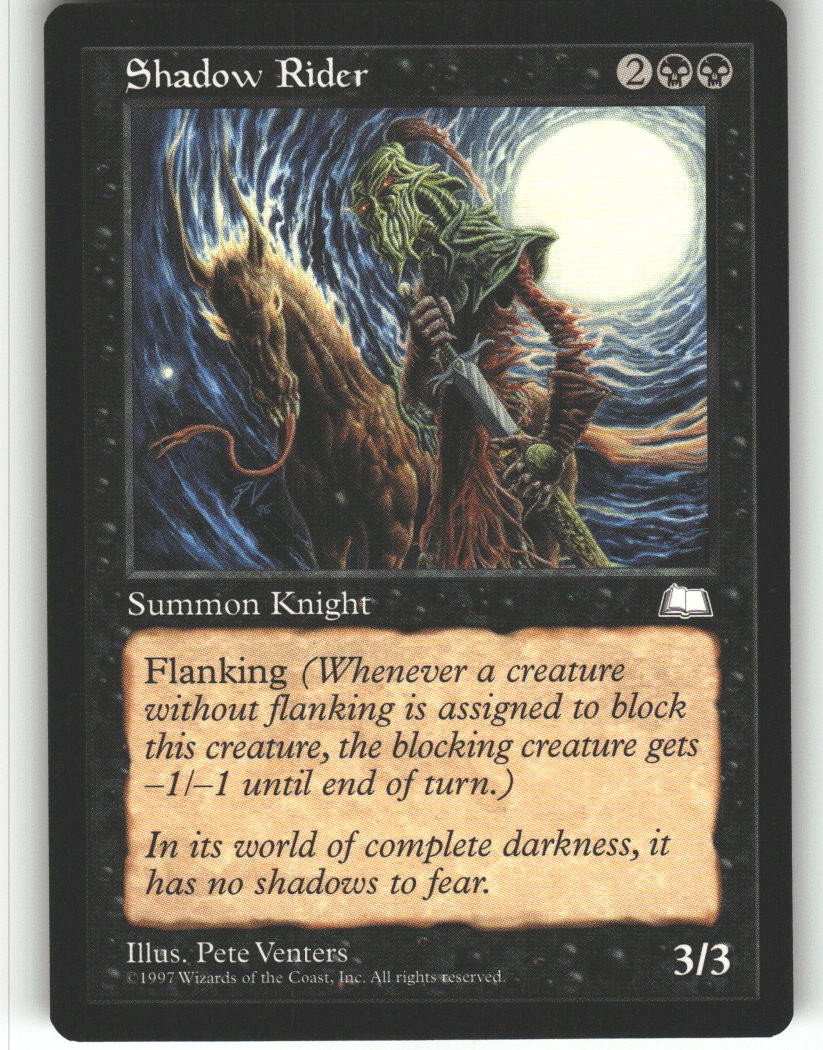 Shadow Rider - Weatherlight - MTG - Common - # - NM