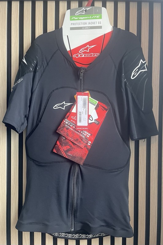 Alpinestars Paragon Lite SS Protection Jacket Short Sleeve MTB Armour Size L