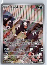 Houndour 204/197 -SV03: Obsidian Flames Illustration Rare Holo NM