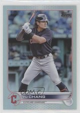 2022 Topps Update Rainbow Foil Yu Chang #US203 he4
