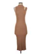 ASTR The Label Women Brown Casual Dress S