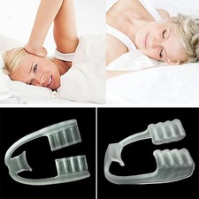 2 pcs Silicone Dental Mouth Guard Bruxism Sleep Aid Night Teeth Tooth Grinding