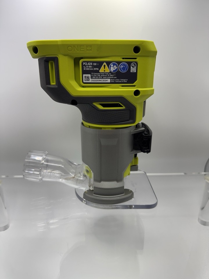 Ryobi PCL424B ONE+ 18V Cordless Compact Fixed Base Router (Tool Only ...