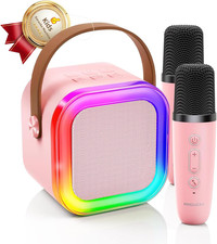Kinglucky Mini Karaoke Machine for Kids, 2025 Top Christmas  Birthday Gifts