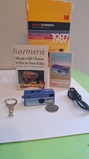 KODAK CHARMERA Keychain Digital Camera Blind Box - Blue Stripes BRAND NEW