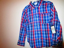NEW Tommy Hilfiger Boys long sleeve shirt, size 5