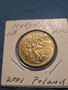 Poland 2001 Kolednicy 2 Zlote Commemorative Coin UNC