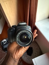 Canon EOS Rebel T7 24.1MP (18-55mm + 75-300mm Lens, 2 batteries/1 charger)
