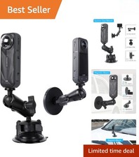 Versatile 2-in-1 Magnetic  Suction Camera Mount for Insta360 and GoPro Series