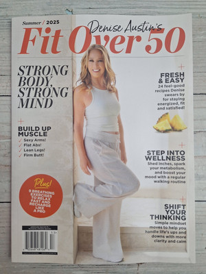 Denise Austin's Fit Over 50 September 2025 Magazine Fresh & Easy Wellness