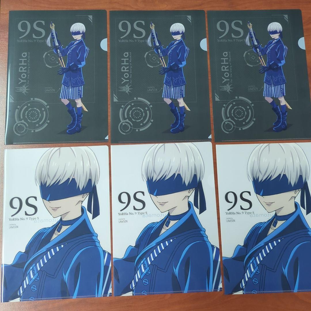 NieR:Automata 9S Clear File 6 Pieces Lawson