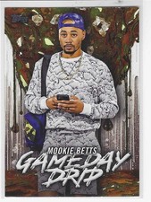 2026 Mookie Betts Topps Series 1 Celebration Gameday Drip Dodgers GD-16