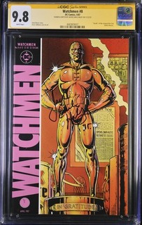 WATCHMEN #8 CGC 9.8 SS JACKIE EARLE HALEY