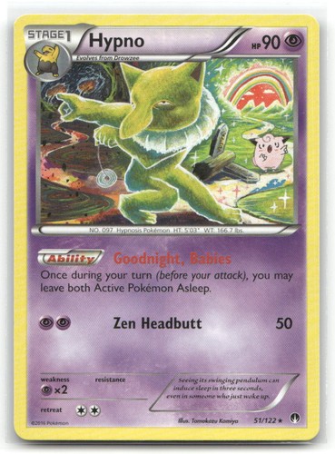Hypno XY - BREAKpoint 51/122 LP Pokemon