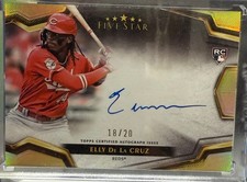 2024 Topps Five Star Elly De LA Cruz Cincinnati Reds RC AUto /20 ＃FSS-ED