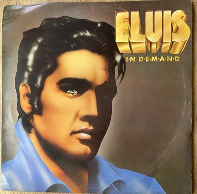 Elvis Presley in Demand Vinyl LP Orange Label 1977