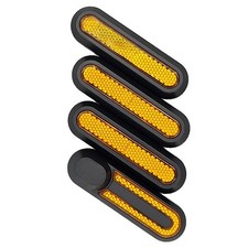 Set of Four Reflective Strip Covers Compatible with For Xiaomi Scooters