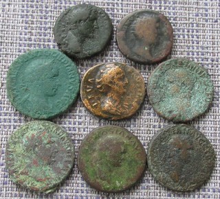 A Group of early Roman Bronzes 1st to 3rd C AD