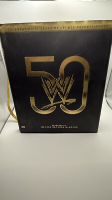 WWE 3 Book Lot: The Rock,  WWE 50 And 30 Years Of Wrestlemania Books
