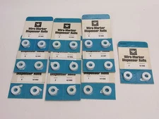 NOS! IDEAL RELOADABLE WIRE MARKER DISPENSER ROLLS, A-J