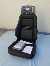 Recaro Expert M Seat Black Vinyl Leather. Brand New 045.00.0132