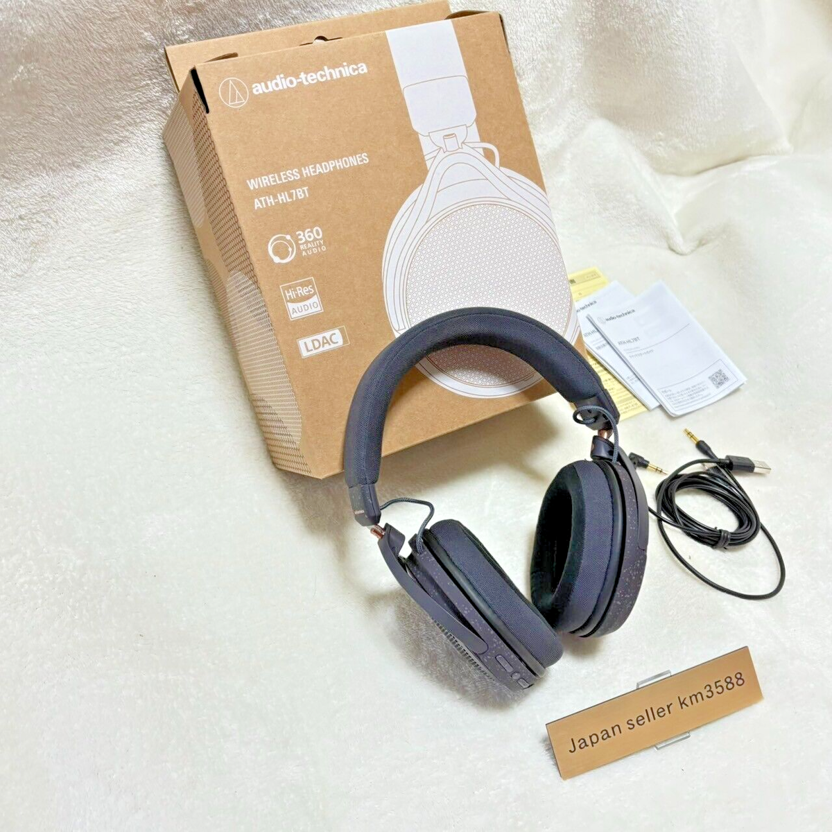 Audio-Technica ATH-HL7BT Open-Air Dynamic Type Bluetooth Wireless