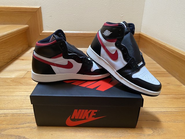 air jordan 1 og black and red