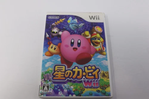 Kirby Return to Dream Land Nintendo Wii Japanese Video Game Complete CIB Tested