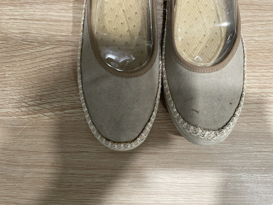 Mocasines Columbia talla 6,5 VULC N VENT BETTIE de lona tostada británica 7,5 Foto 3 de 4