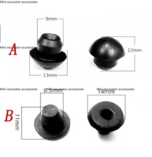 Universal Plugs Floor Jack Oil Filler Plugs Rubber Hydraulic Filler Bung