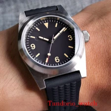 Tandorio 38mm NH35 Automatic Men Watch Sapphire Glass Luminous Index 200M Diving